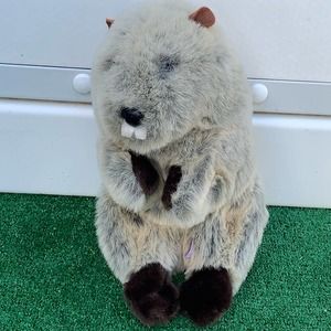 Daphne’s TOYS BY DAPHNE BEAVER HEAD COVER FOR GOLF CLUB MADE IN USA